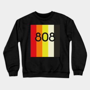 TR-808 STRIPES & FONT #1 Crewneck Sweatshirt